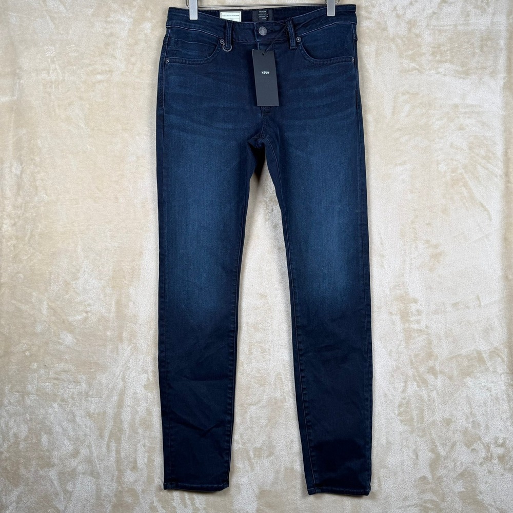 Neuw Iggy Skinny Polar Mens Jeans NWT 31x32 Dark Indigo Stretch Denim Rocker